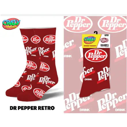 Dr Pepper Socks