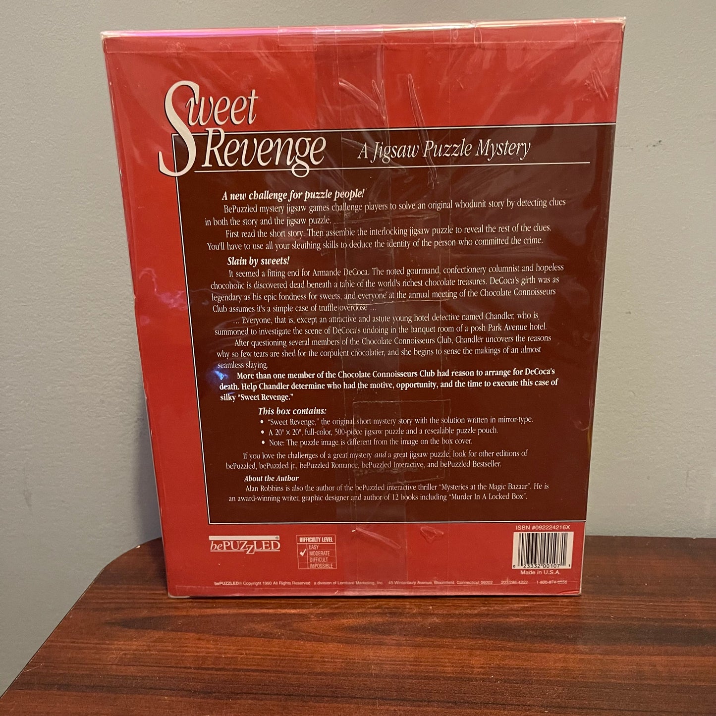 Sweet Revenge Puzzle Mystery