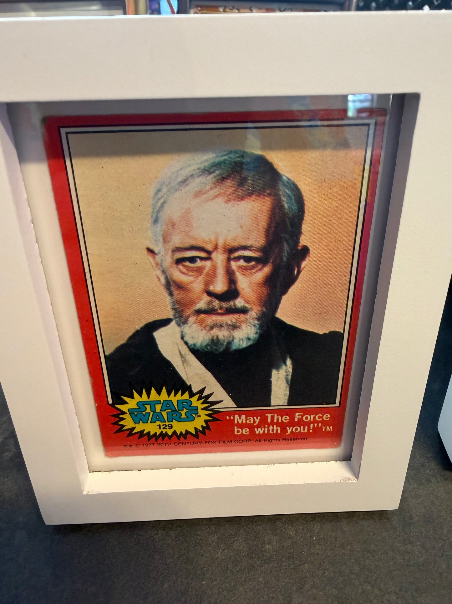 Obi-Wan Kenobi Card Framed