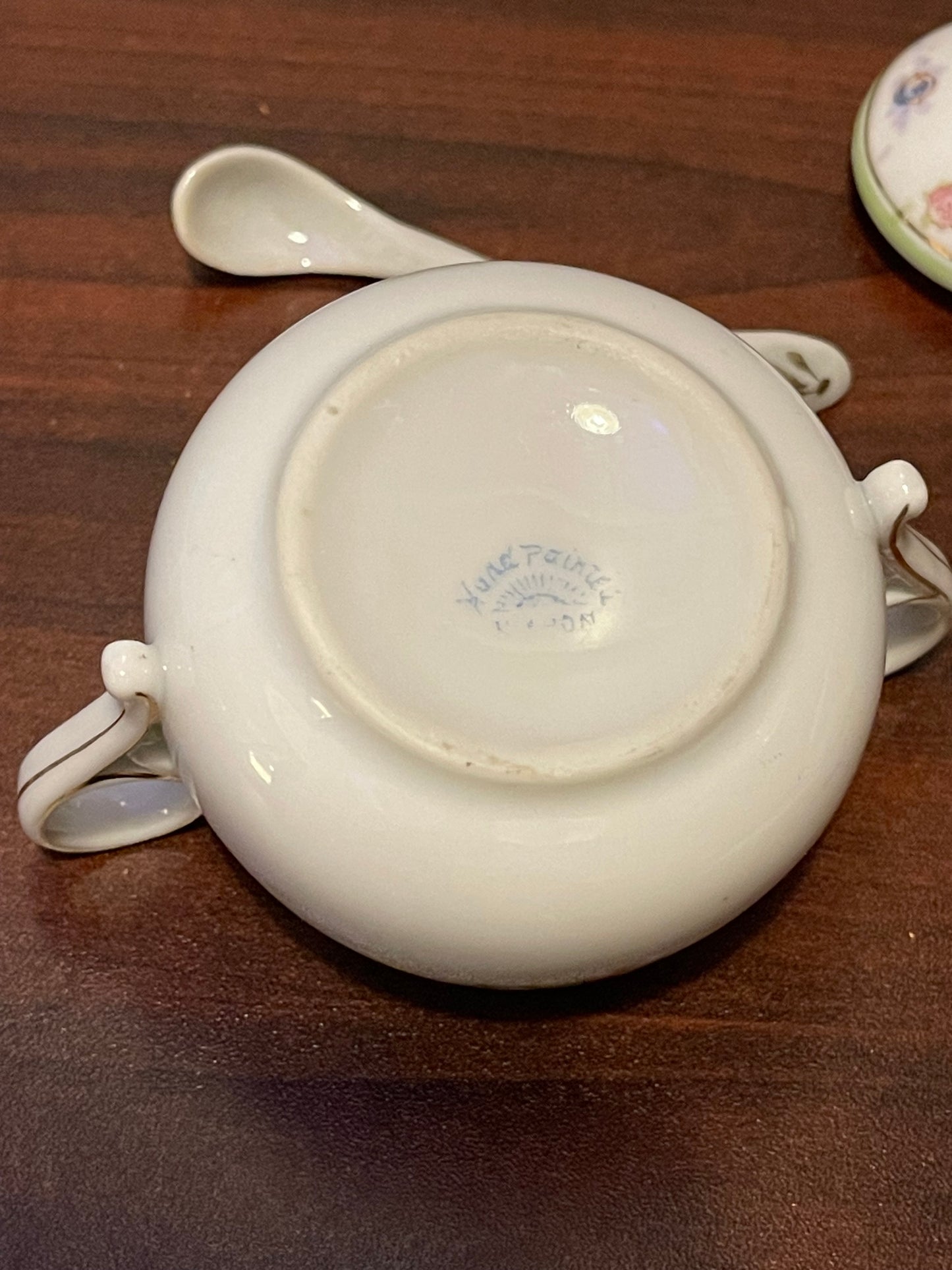 Nippon Covered Bowl with Spoon