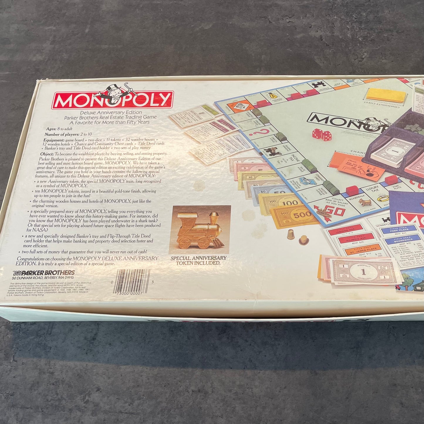 Deluxe Anniversary Edition Monopoly Board Game