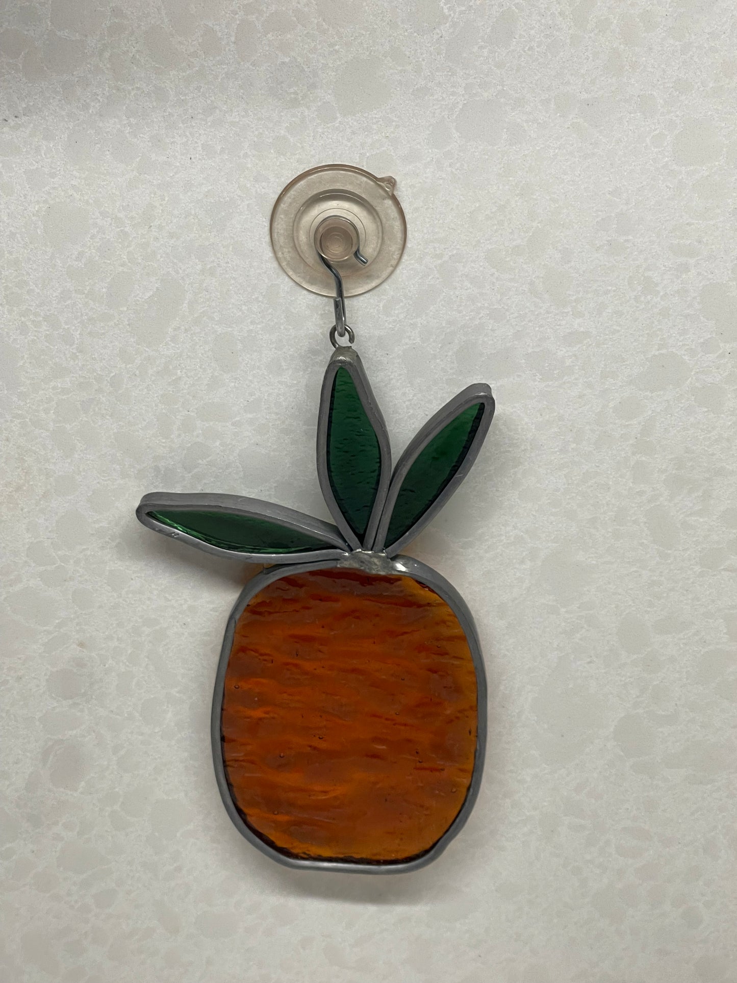 Stained Glass Pineapple Sun-catcher