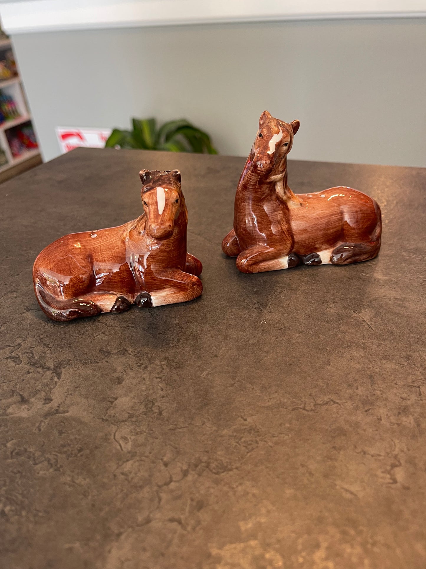 Horse Salt and Pepper Shakers