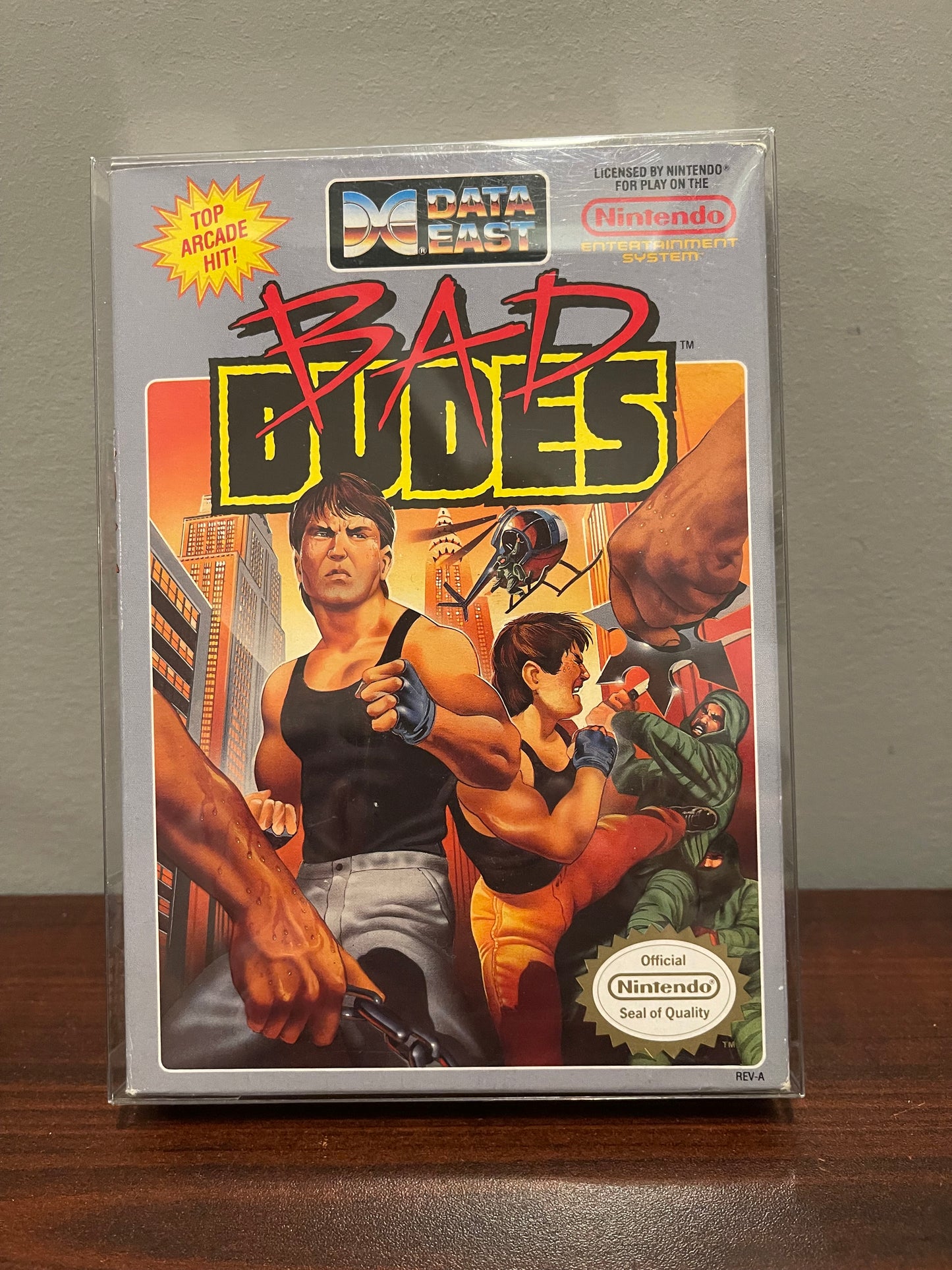 Bad Dudes NES Game Complete