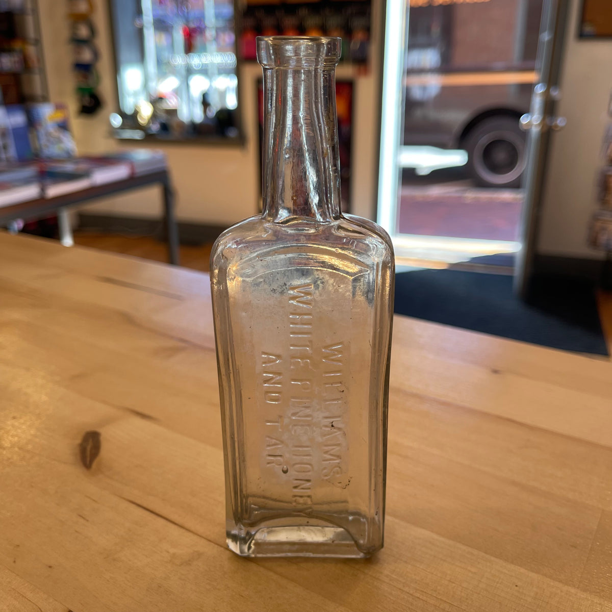 Williams White Pine Honey and Tar Bottle