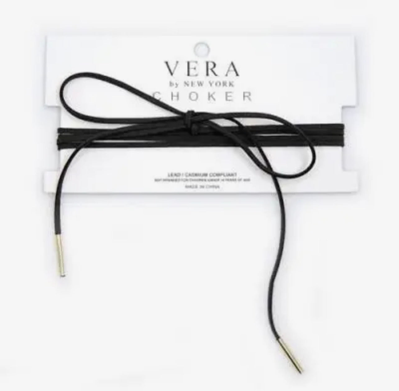 Black Suede Wrapping Choker