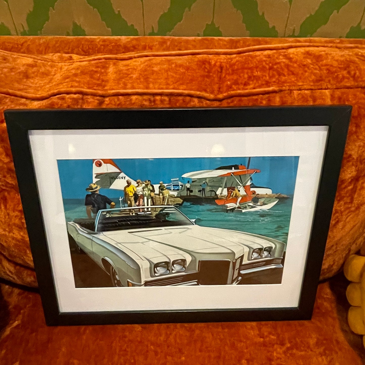Pontiac Catalina Vintage Catalog Art