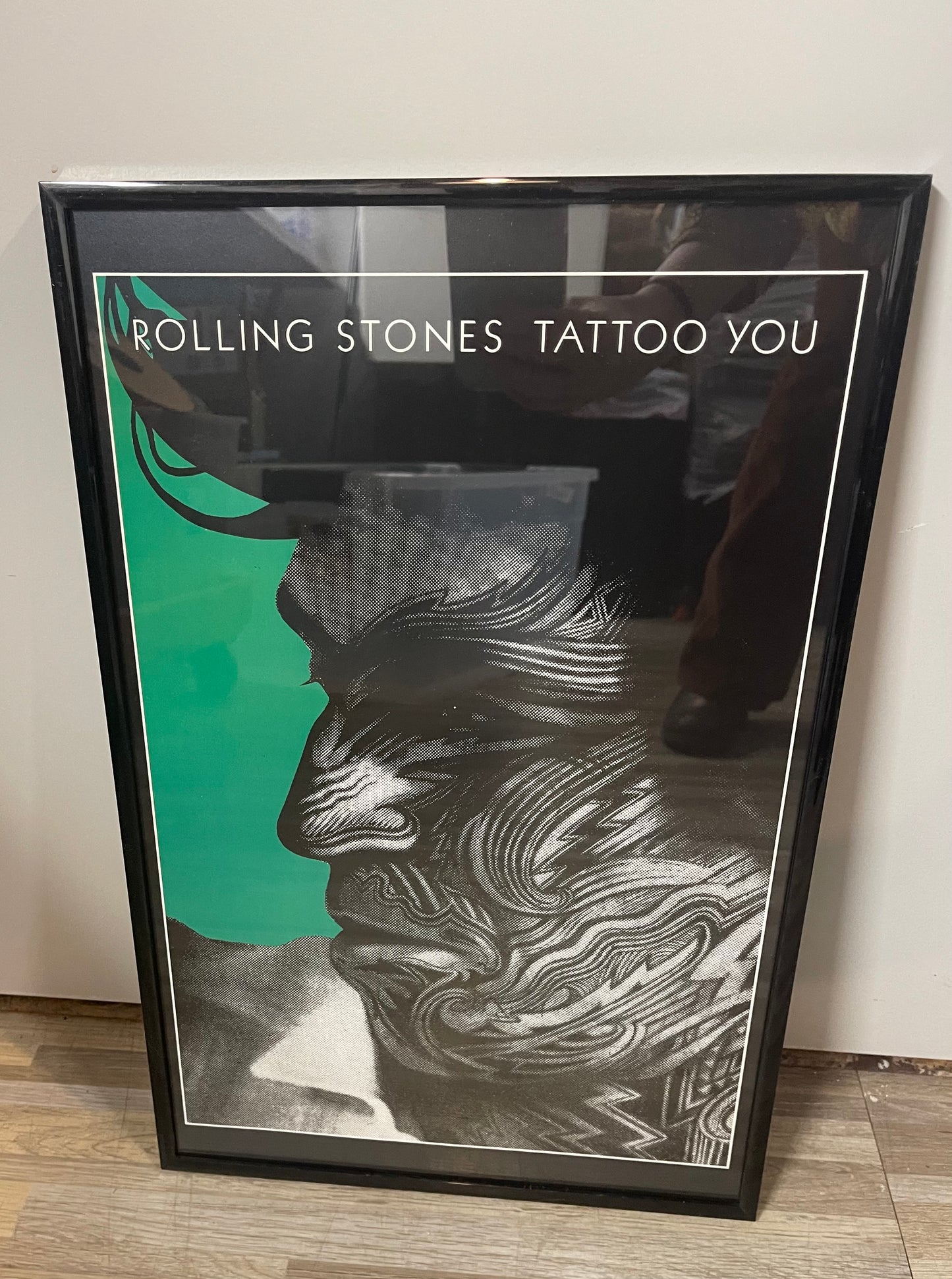 Framed Rolling Stones Poster