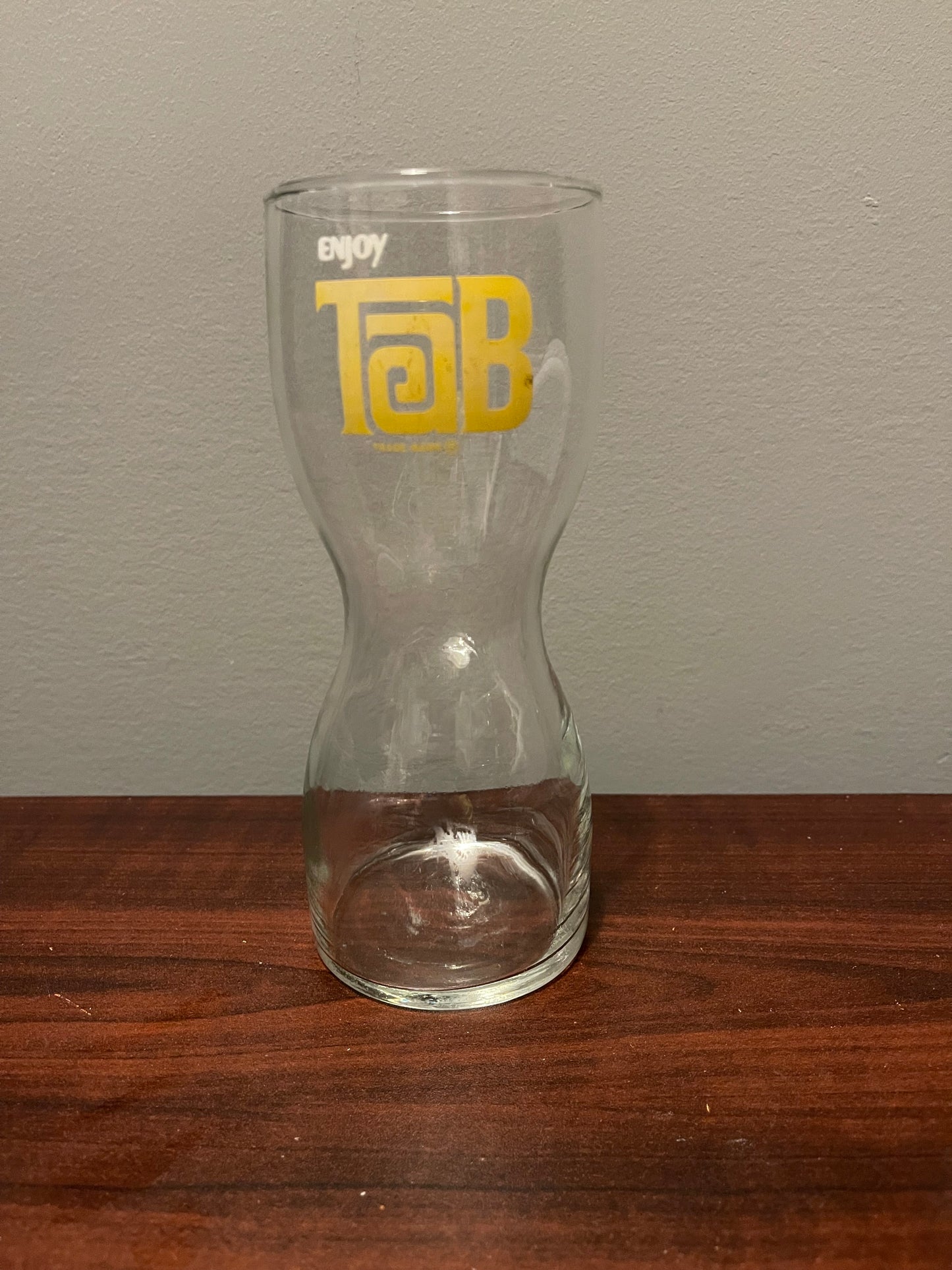 Tab Drinking Glass