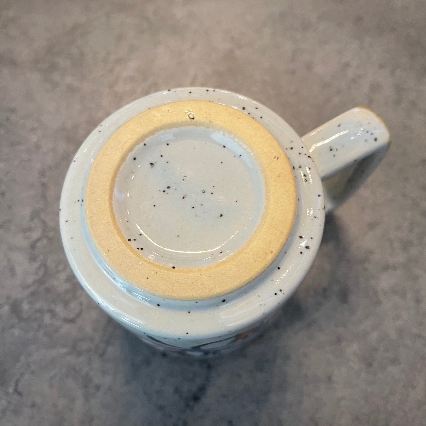Japanese Stoneware Leaf Mug