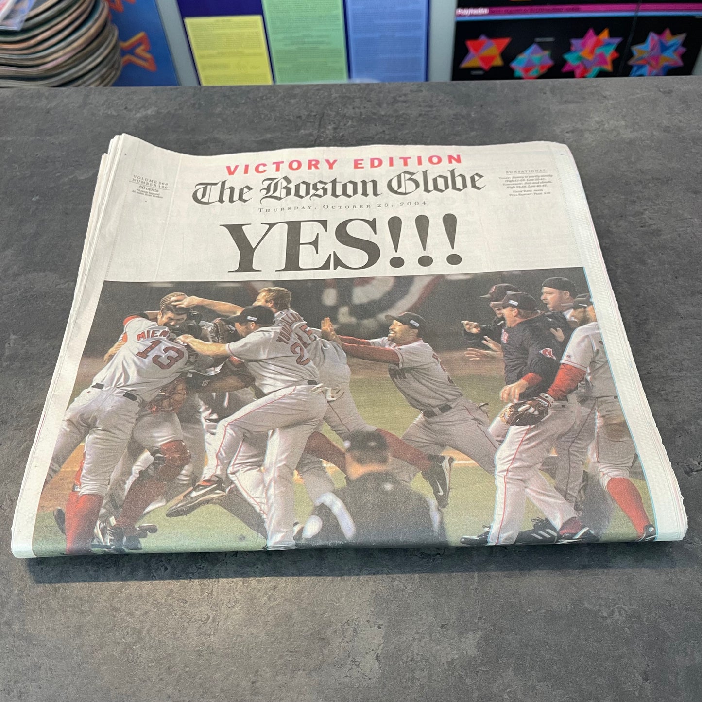 Red Sox World Series Boston Globe