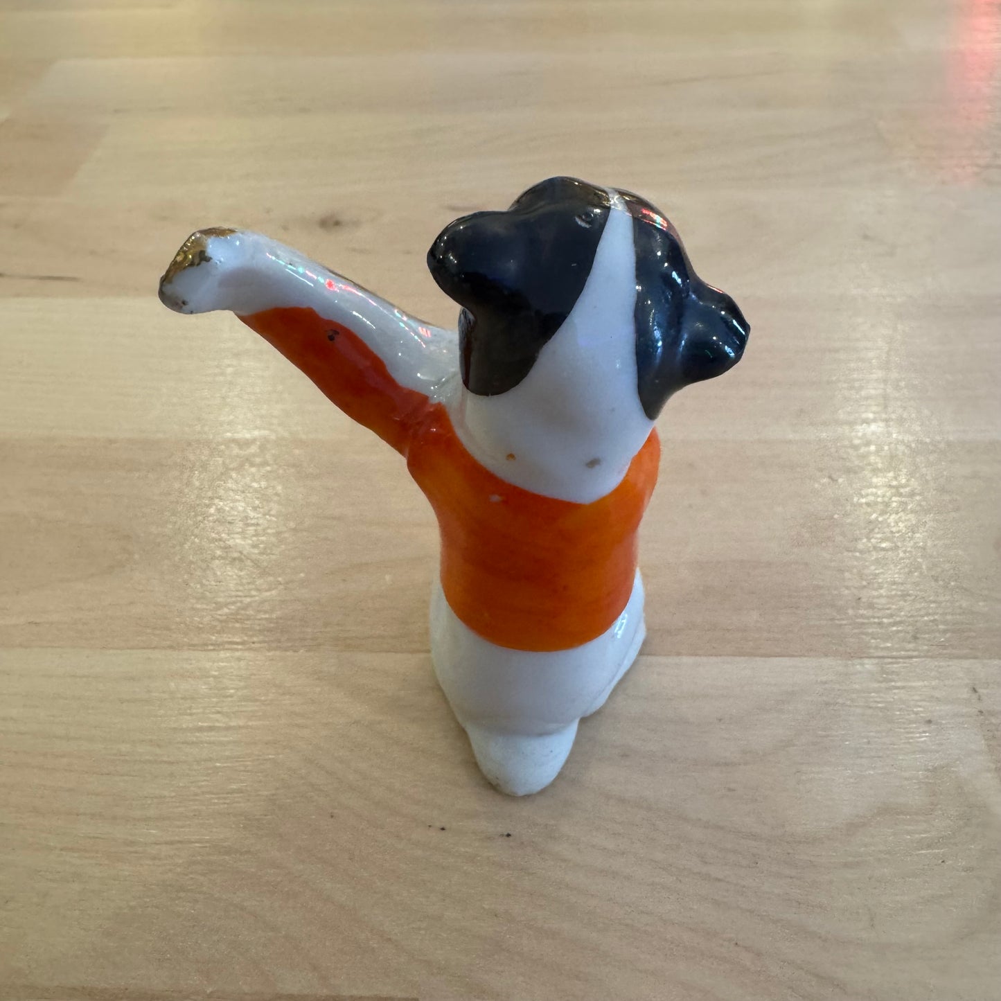 Doggy with the Gold Guitar Figurine