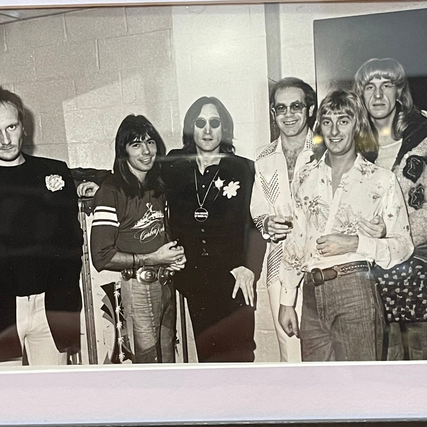 Vintage Elton John, John Lennon Photo