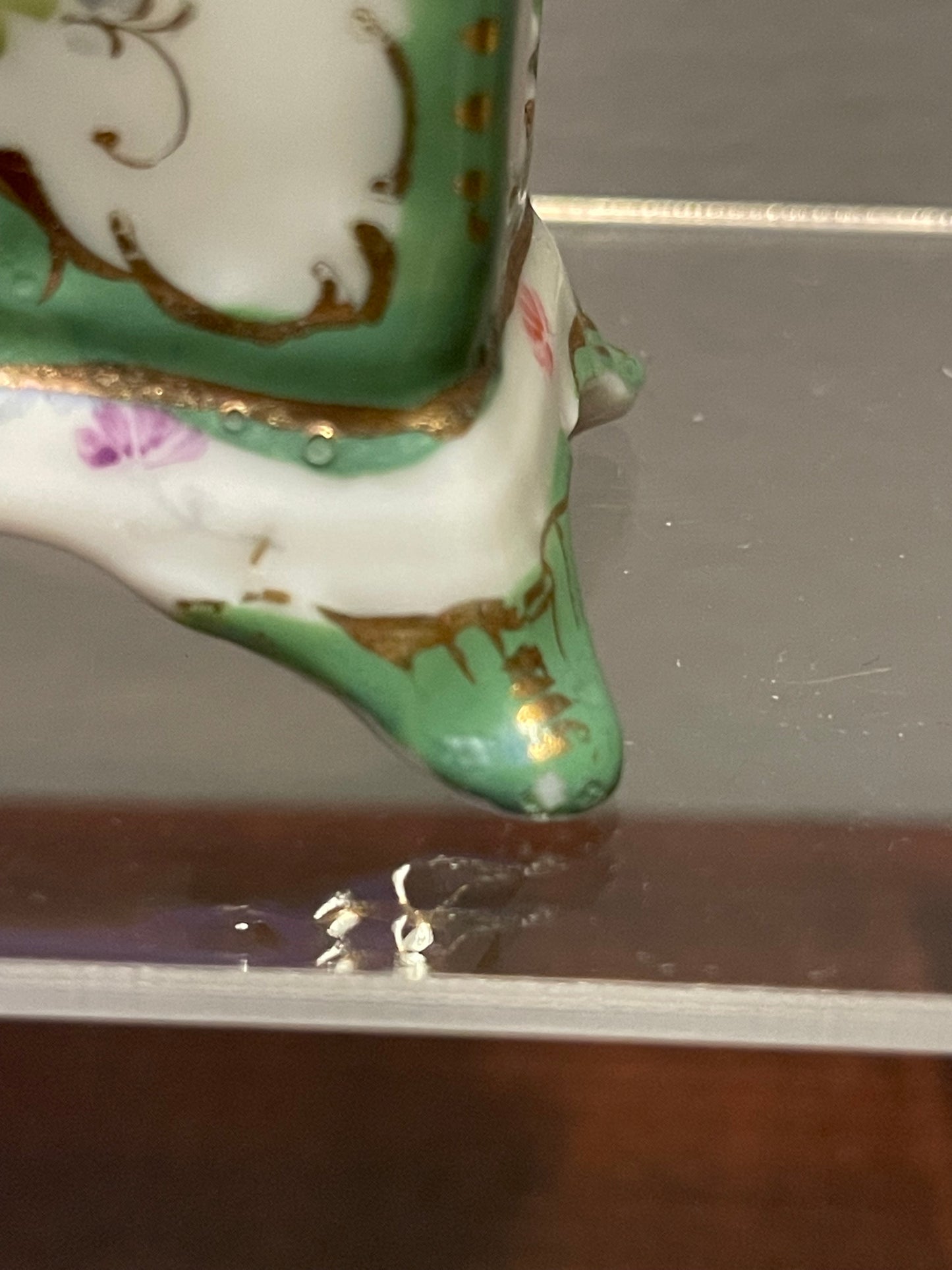Porcelain Match Box Holder