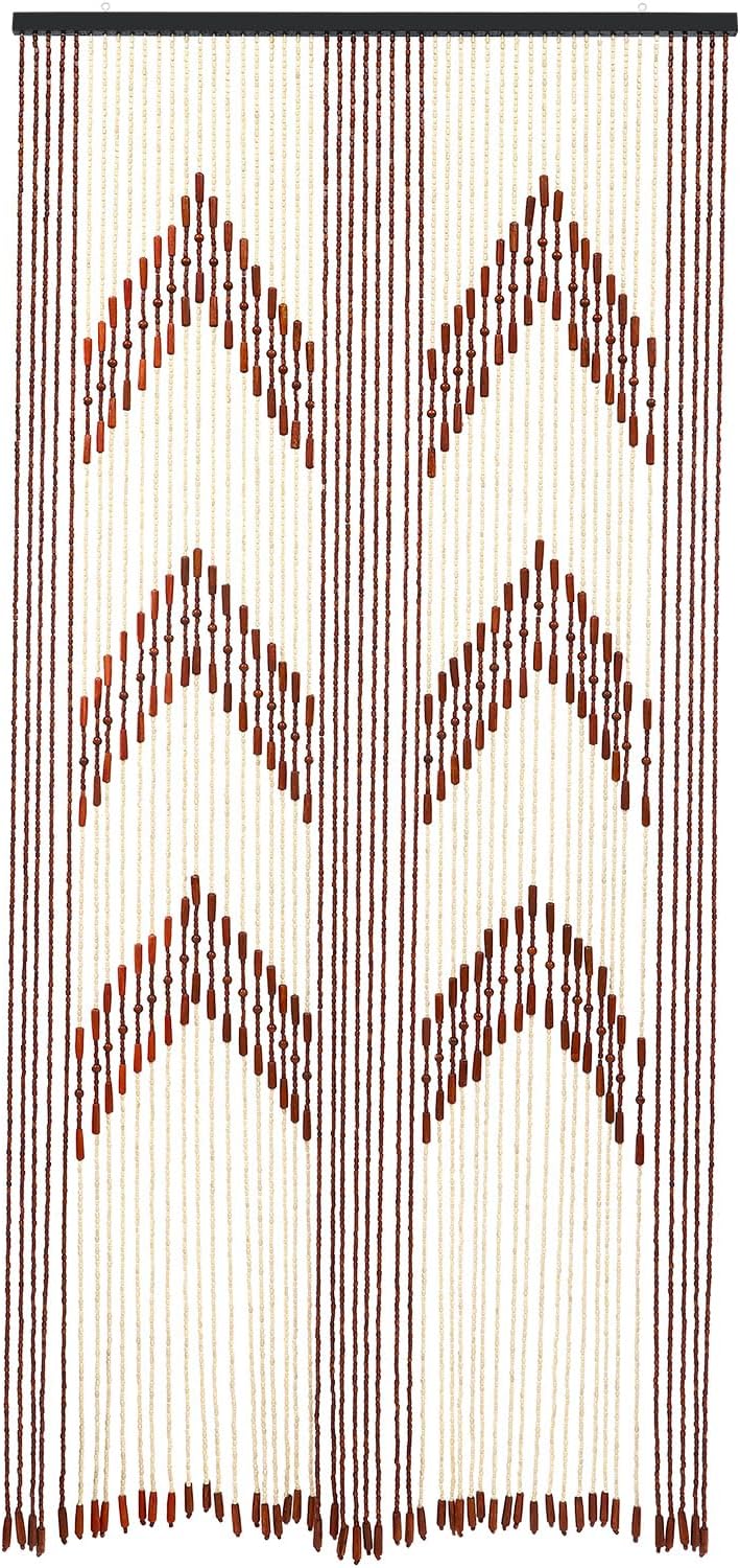 Bamboo Wood Beaded Curtain