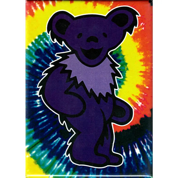 Purple Jerry Bear Magnet