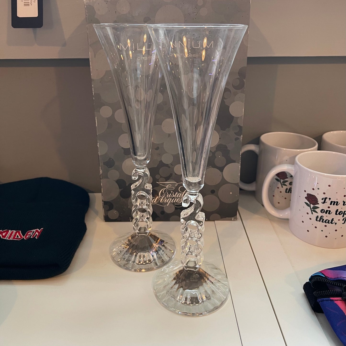 Millennium Champagne Flutes