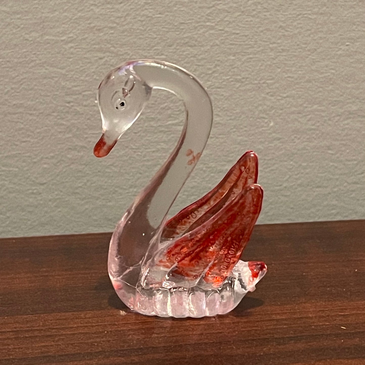 Lucite Swan
