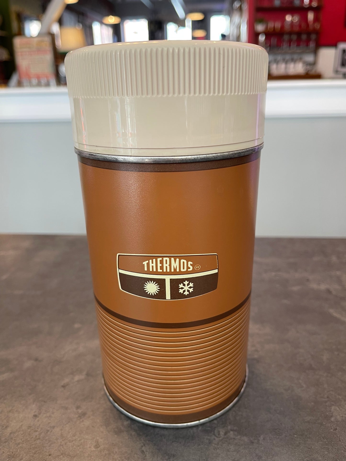 Brown Thermos