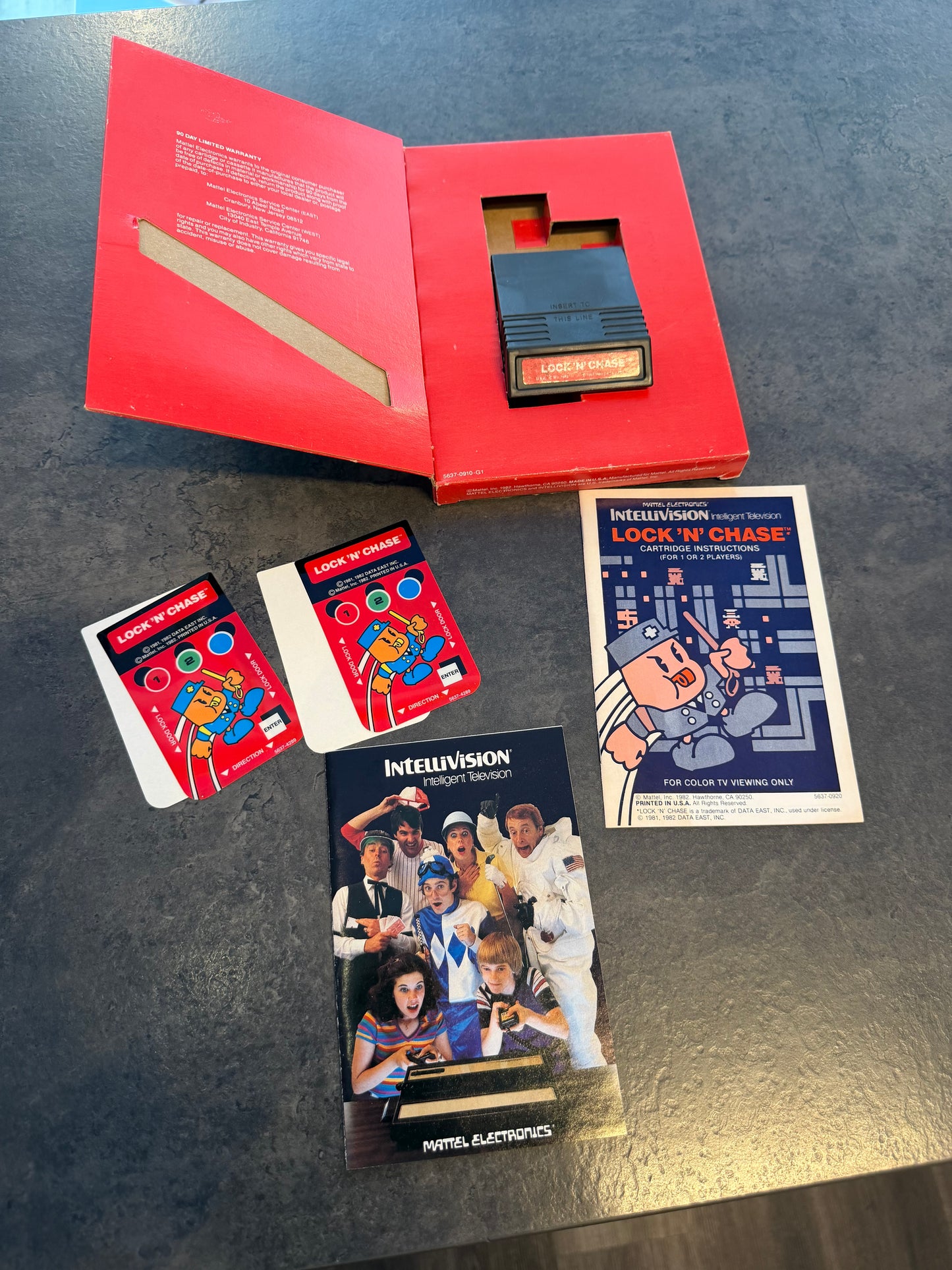 Lock 'N' Chase - Intellivision Game in Box