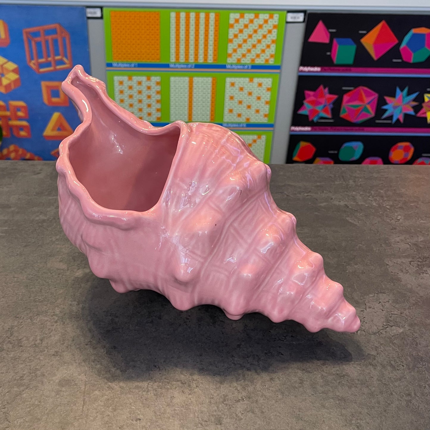 Ceramic Seashell Planter
