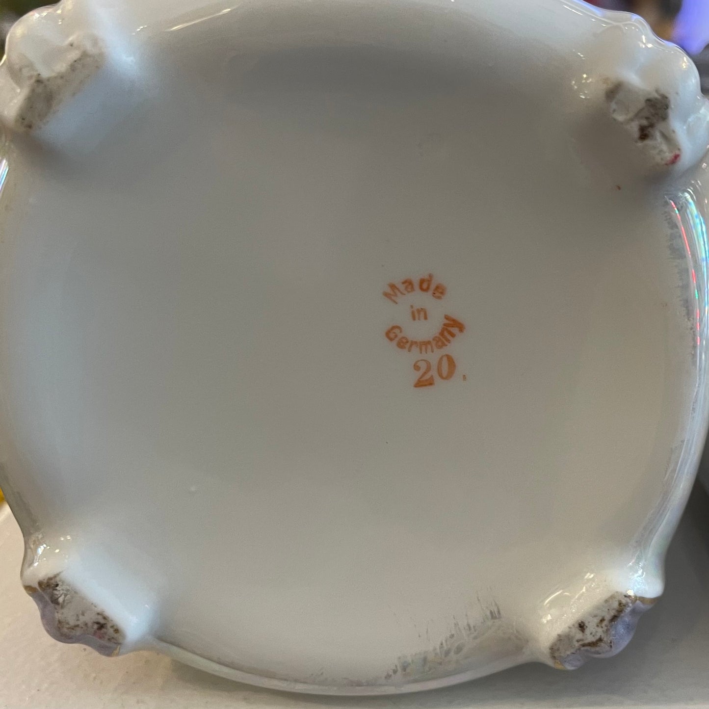 German Lusterware Cannister Set of 7