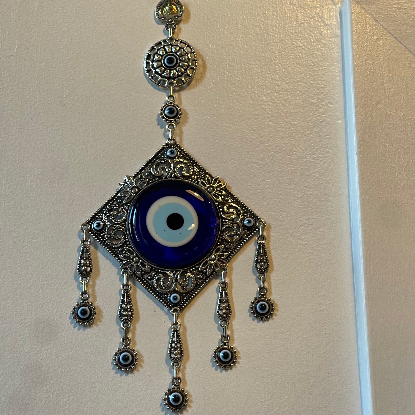 Evil Eye Metal Wall Hanging
