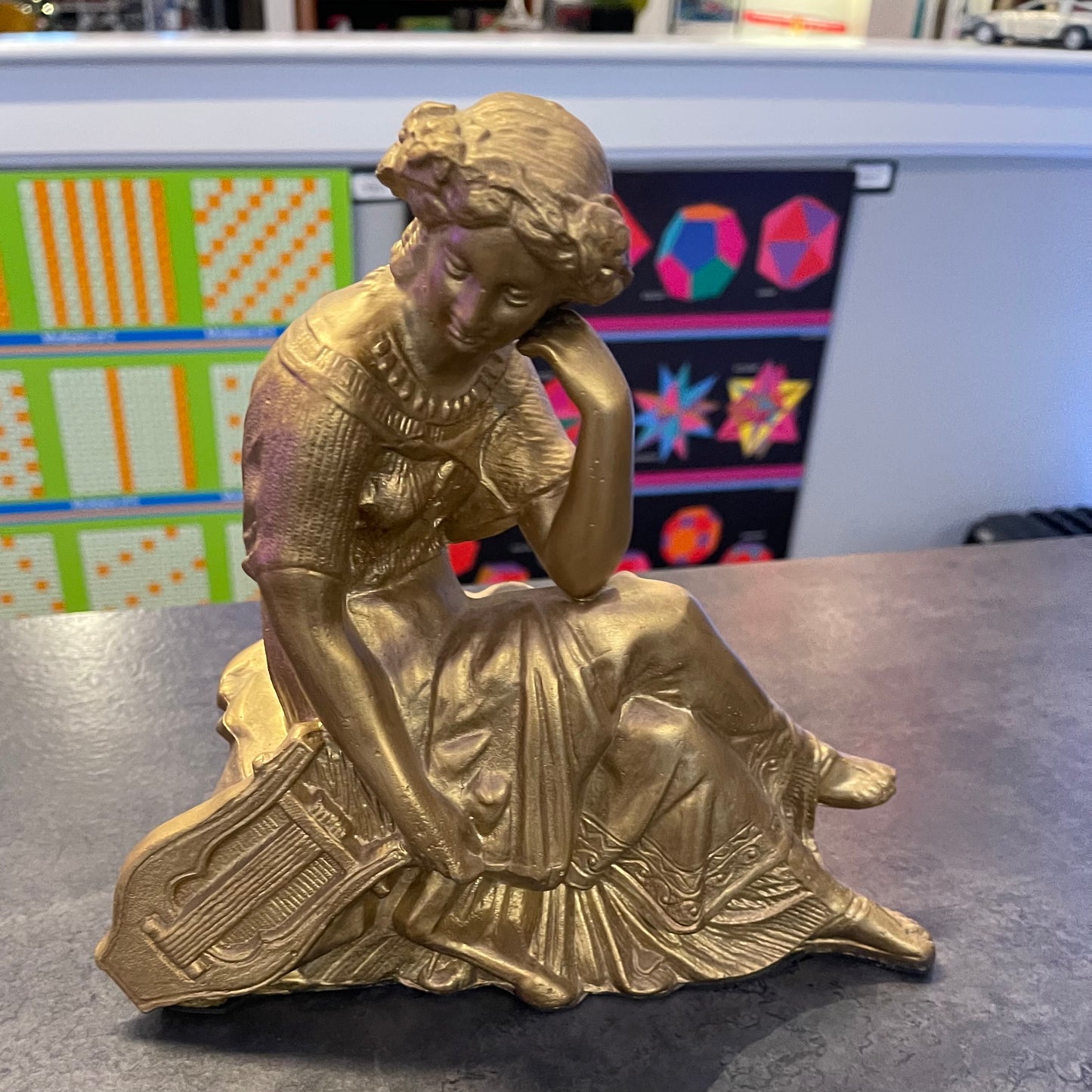 Golden Lyre Lady
