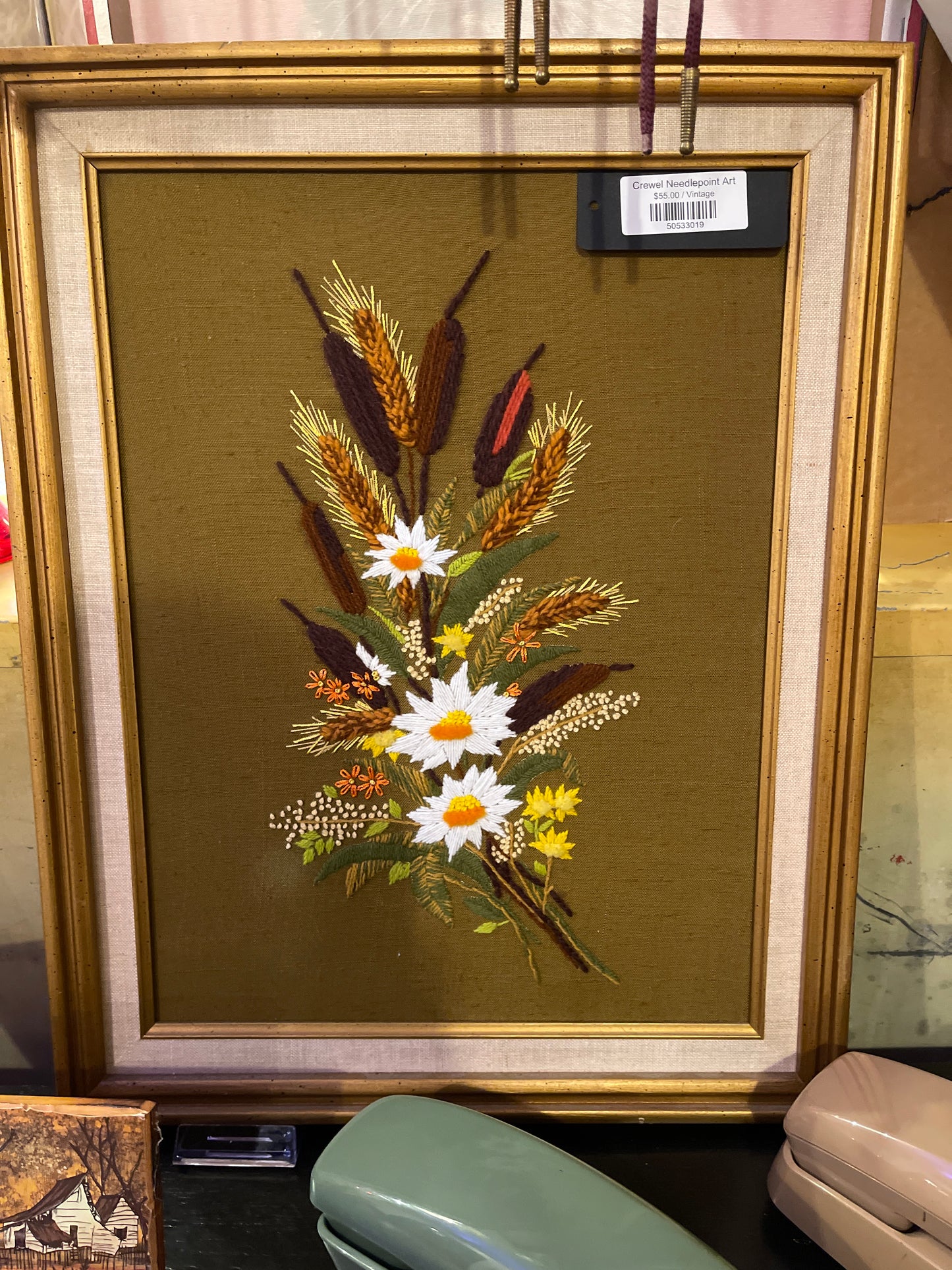 Crewel Needlepoint Art