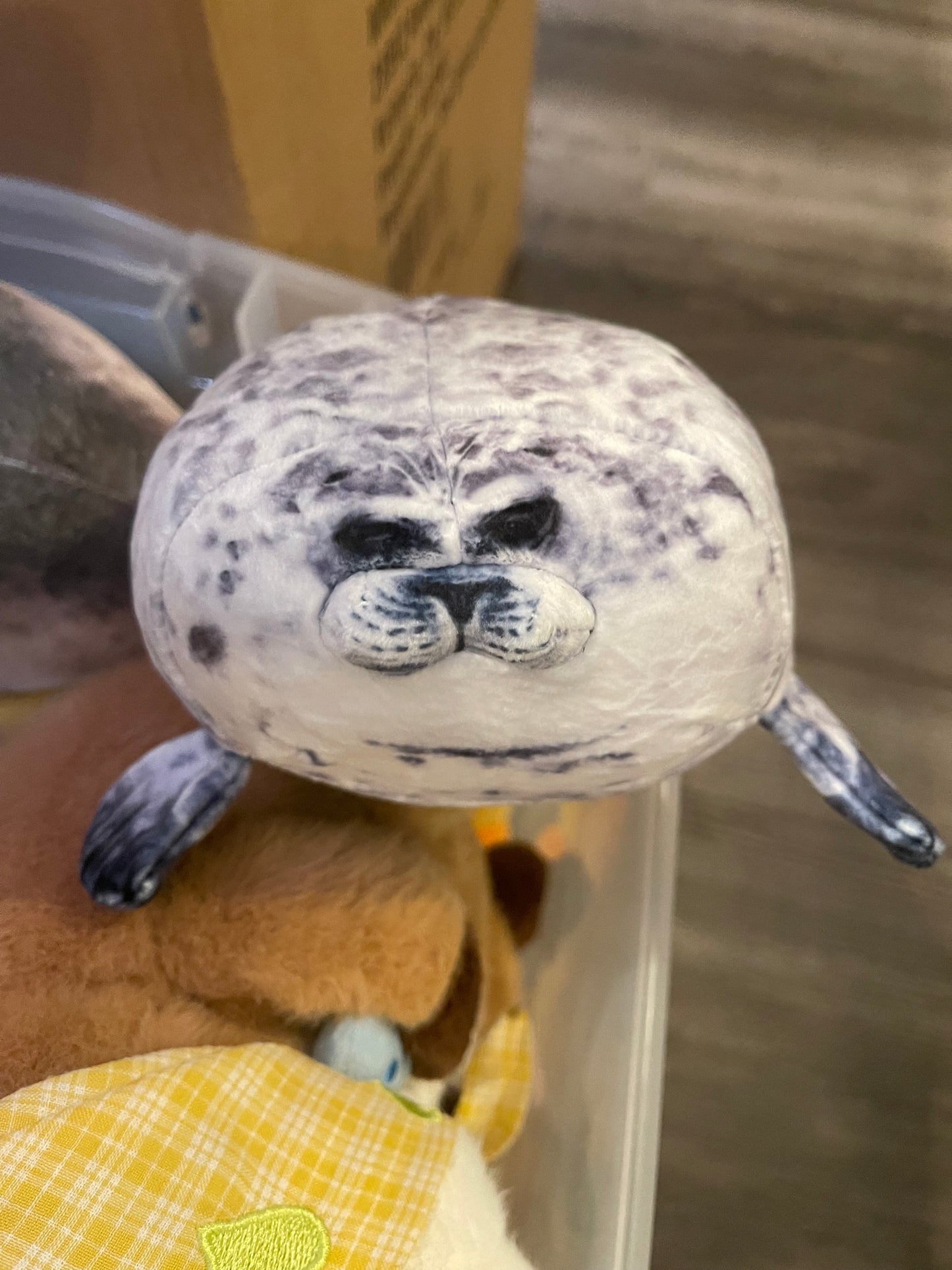 Pudgy Seal Pup Plush