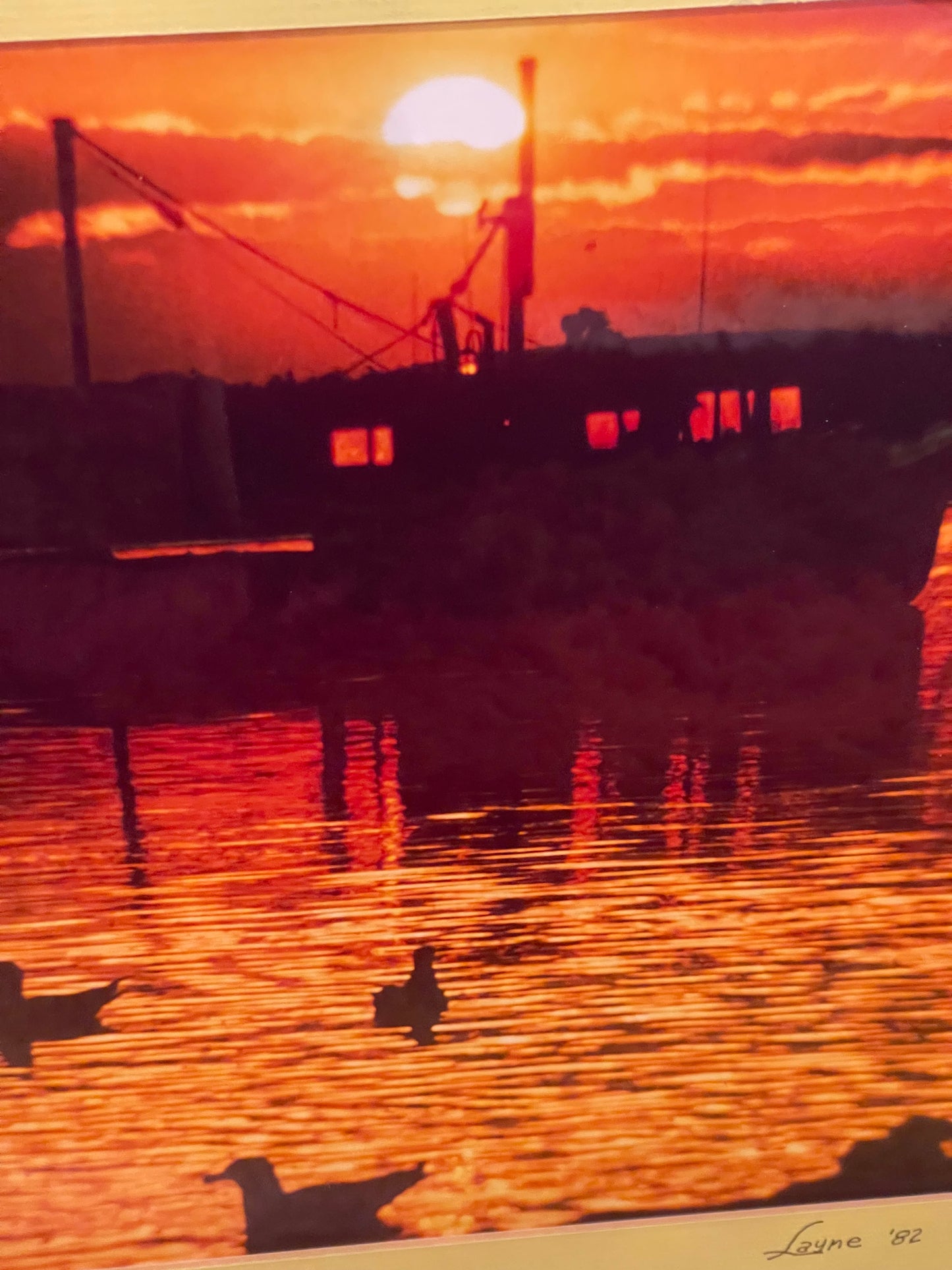 Maine Sunset Photograph