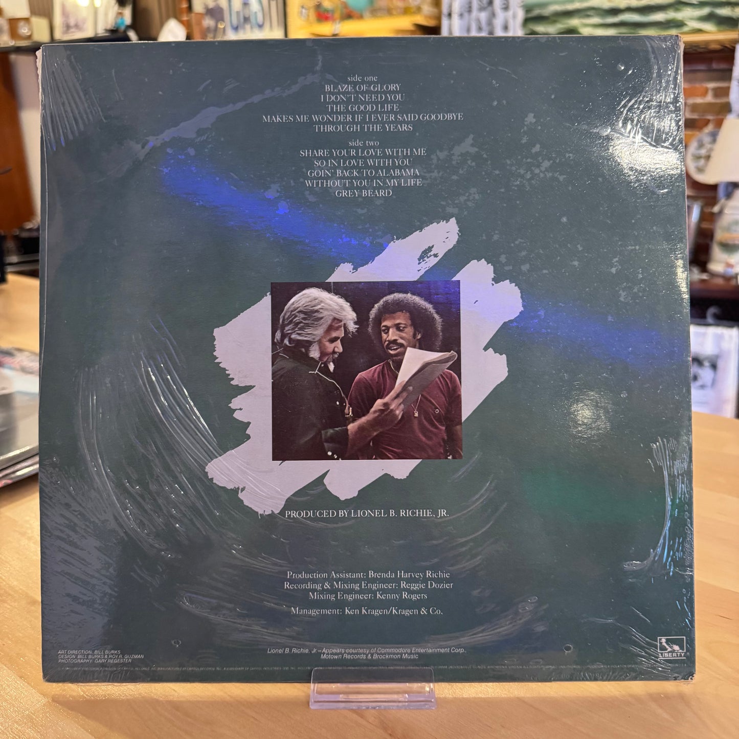 Kenny Rogers 'Share Your Love' Vinyl