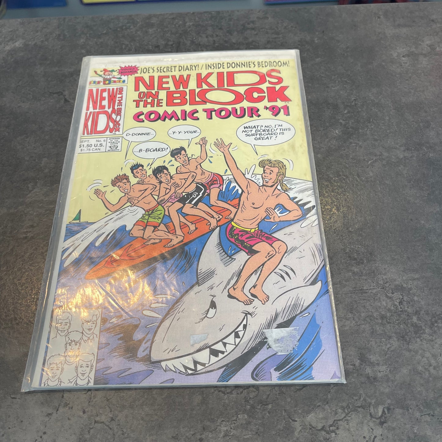 New Kids on The Block Comic Book #6