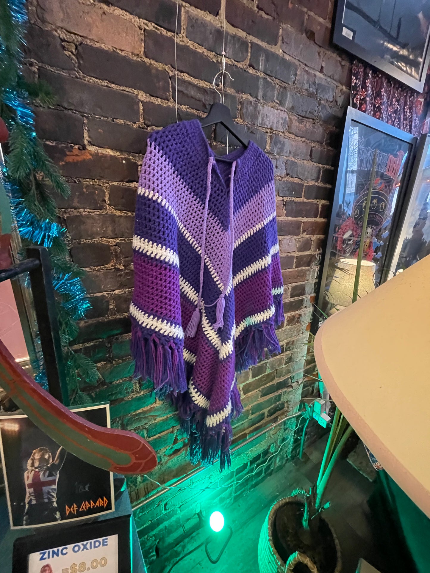 Vintage Crochet Poncho