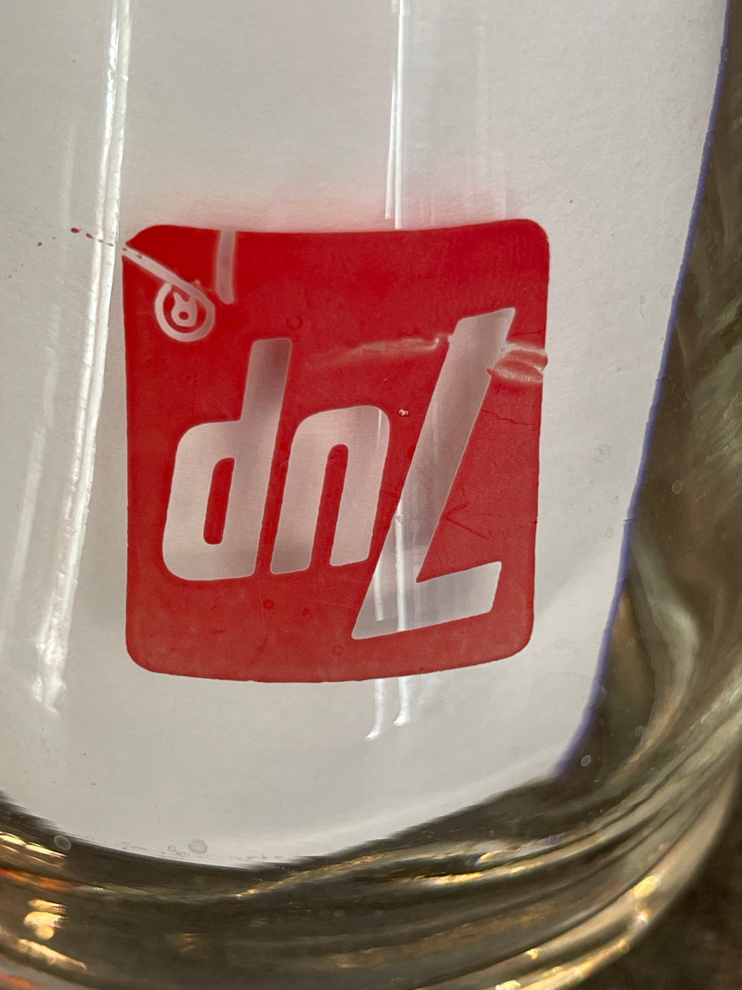 7up Uncola Drinking Glass