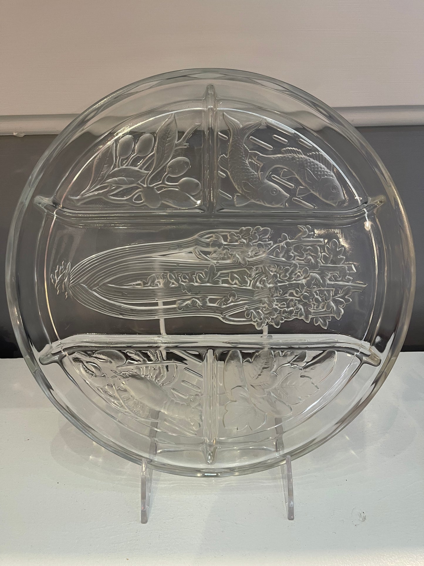 Indiana Glass Relish Tray