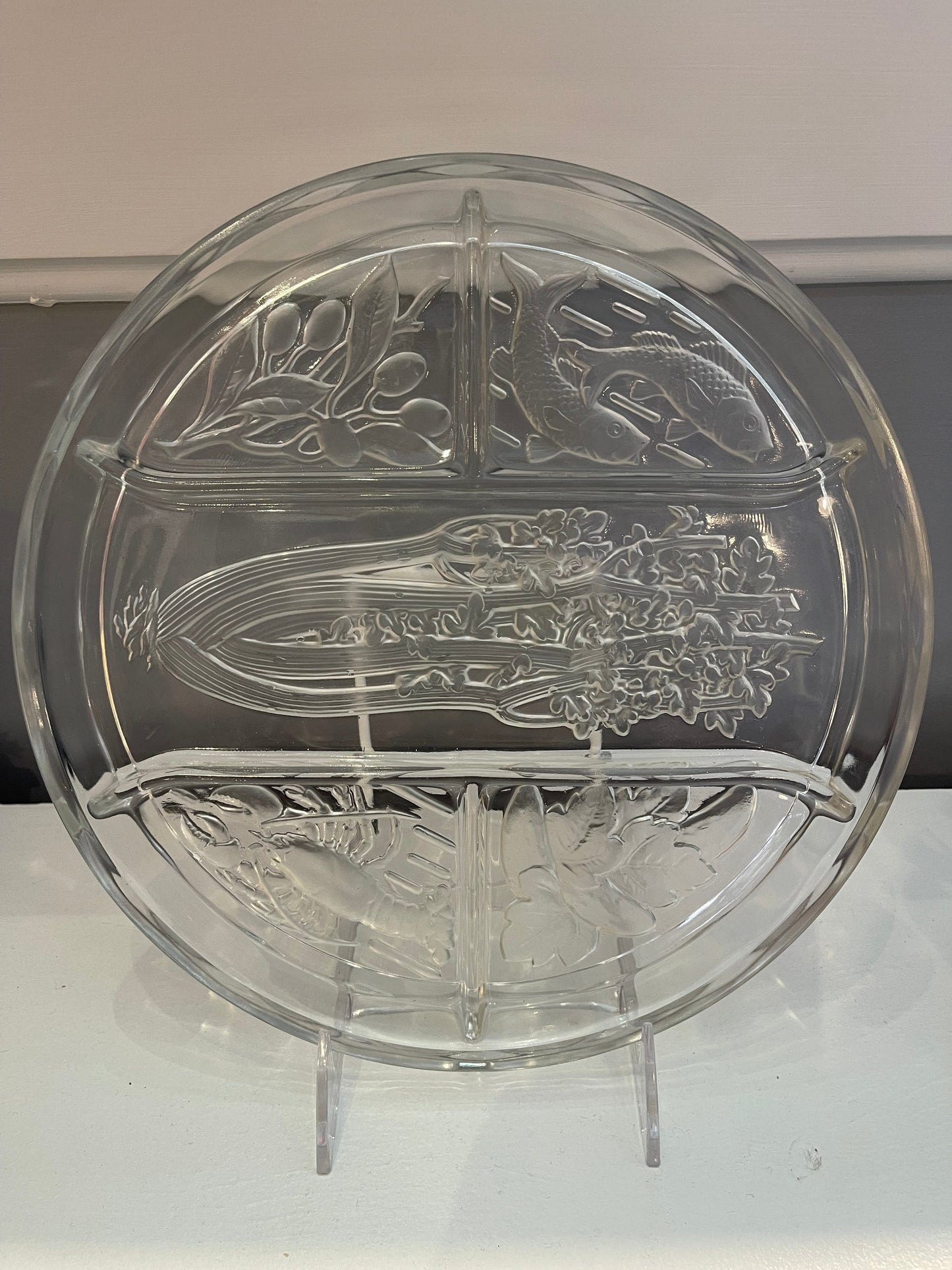 Indiana Glass Relish Tray