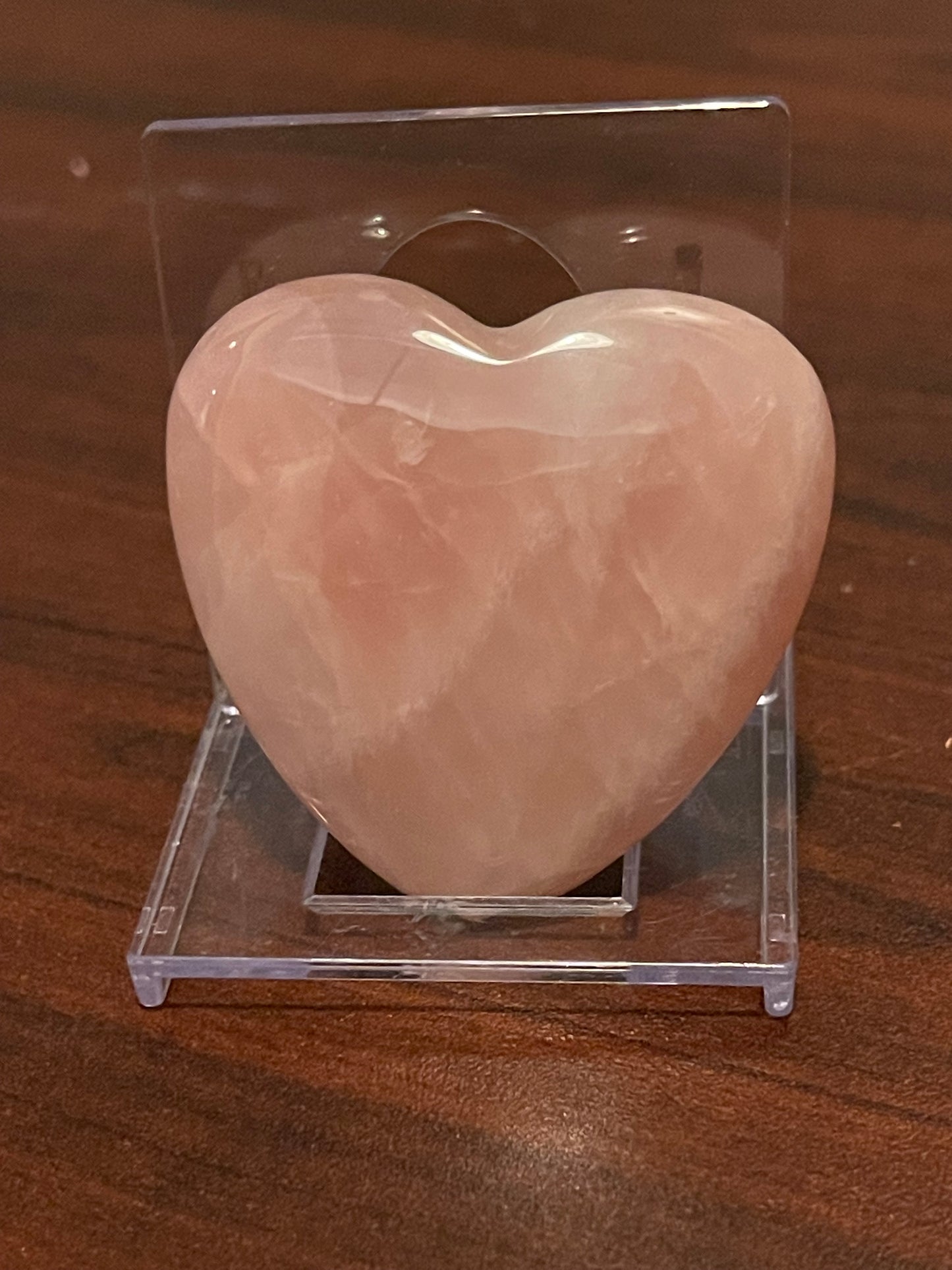 Rose Quartz Heart