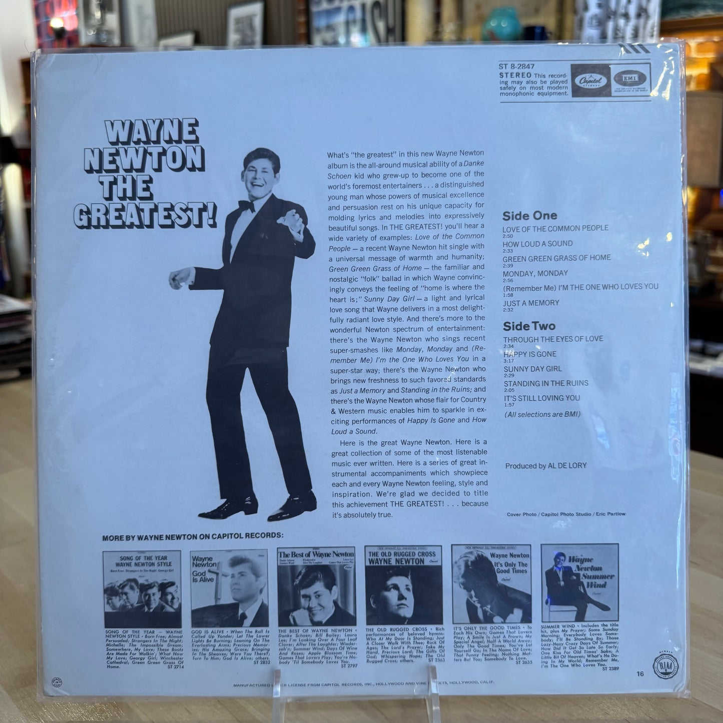 Wayne Newton 'The Greatest!' Vinyl