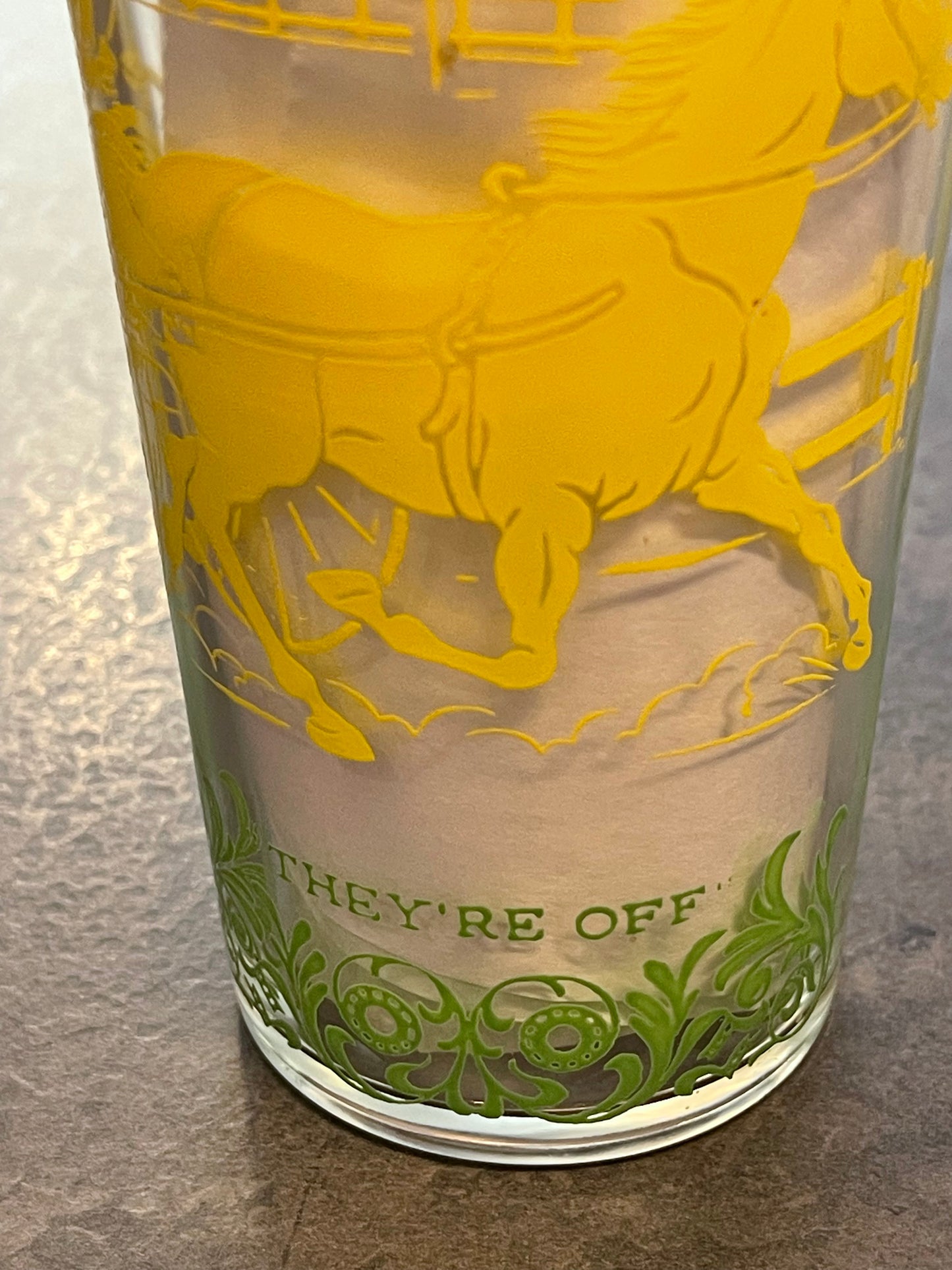 Hazel Atlas American They’re Off Glass
