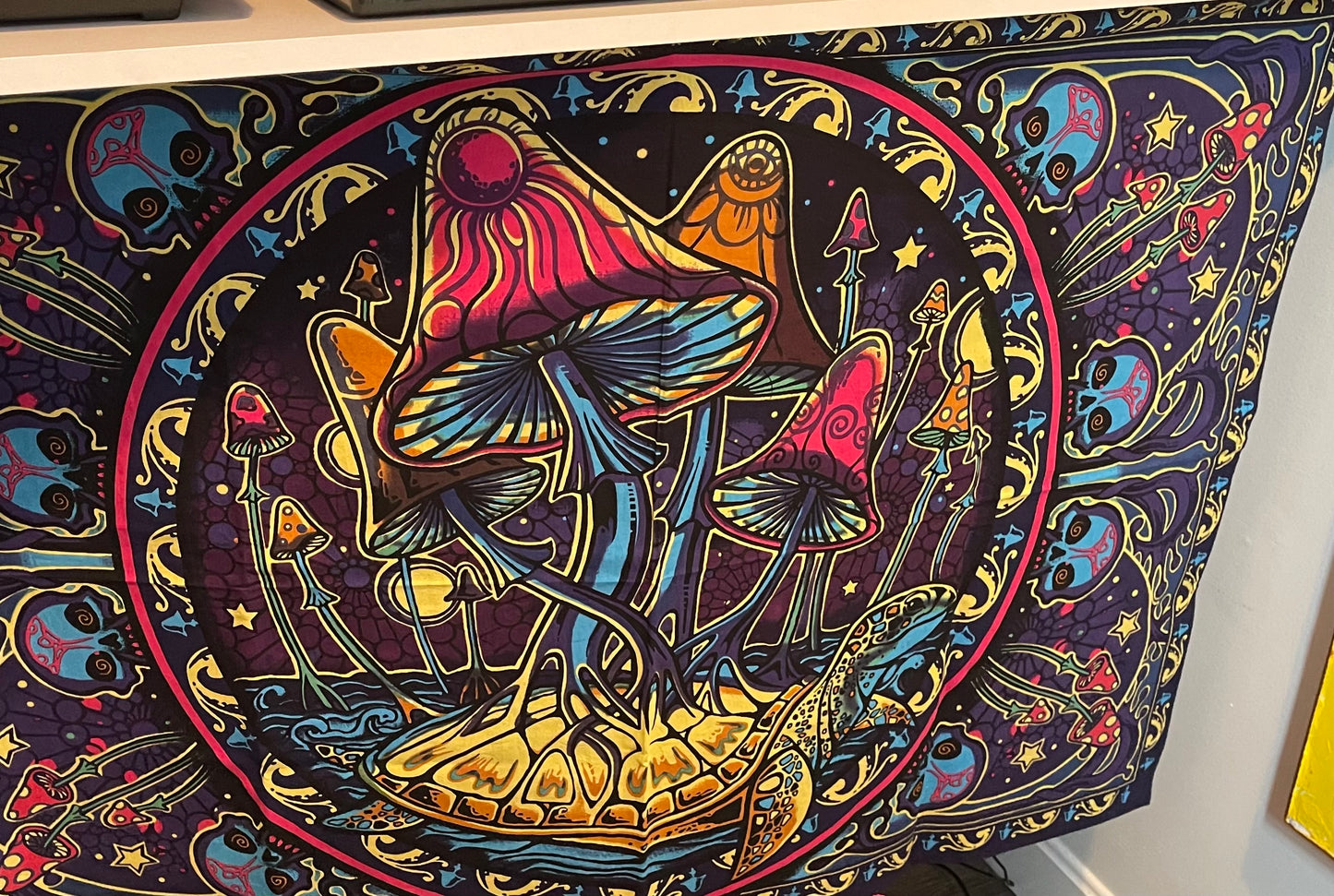 3D Mushroom Tapestry