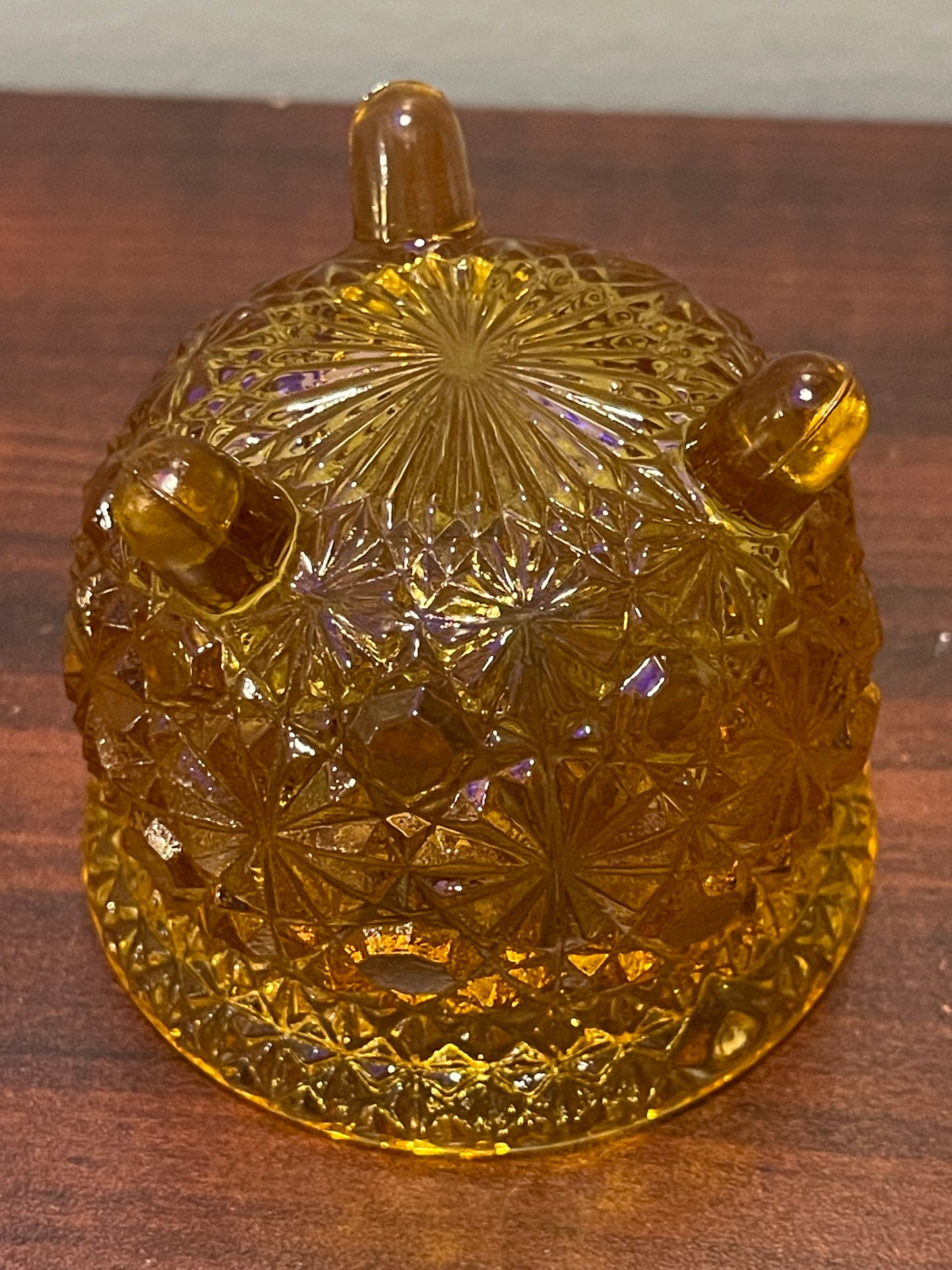 Yellow Glass Cauldron