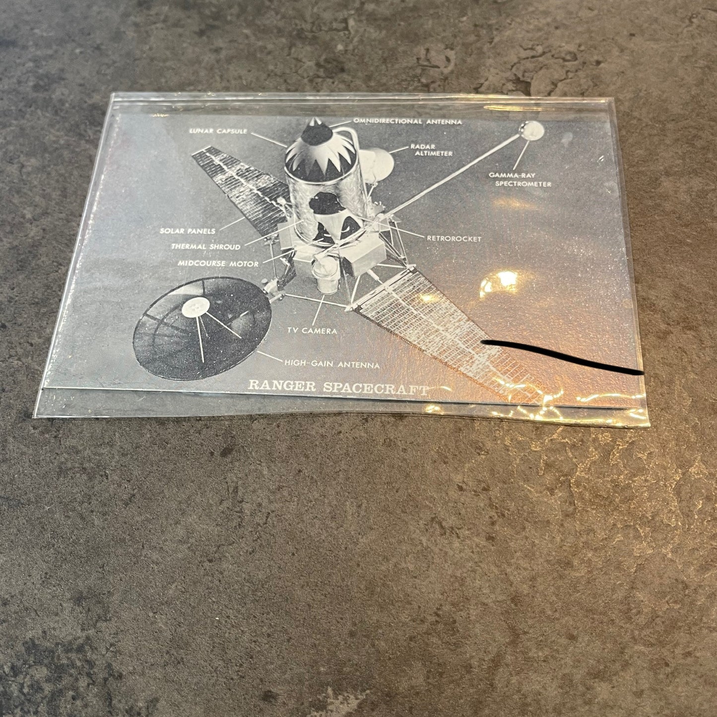NASA Ranger Space Craft Arcade Card