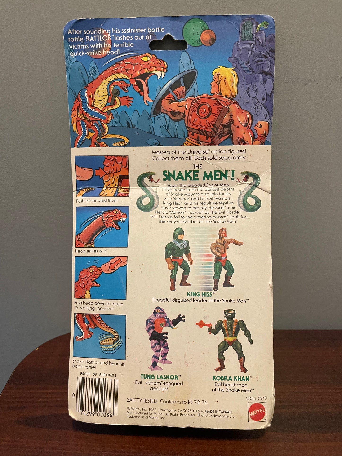 MOTU Rattlor 1986