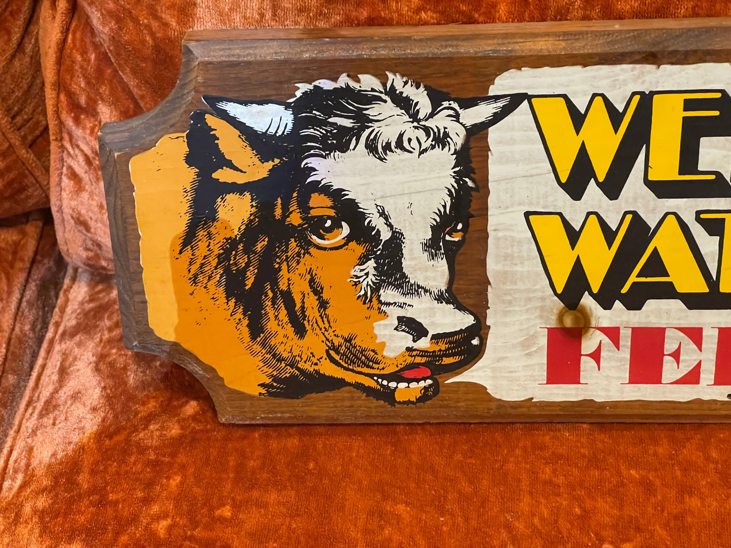 Weight Watchers Wooden Sign