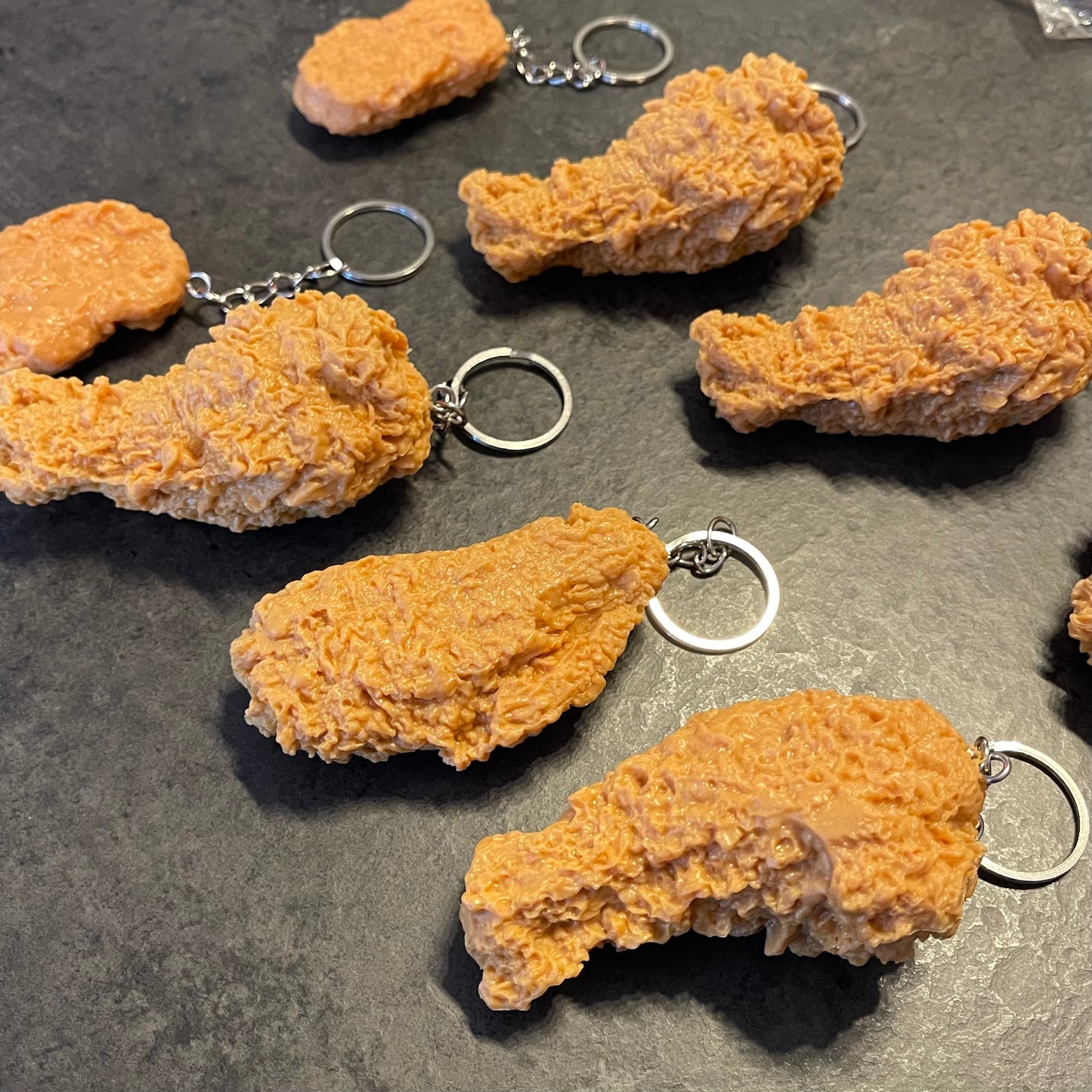 Chicken Nugget Keychain
