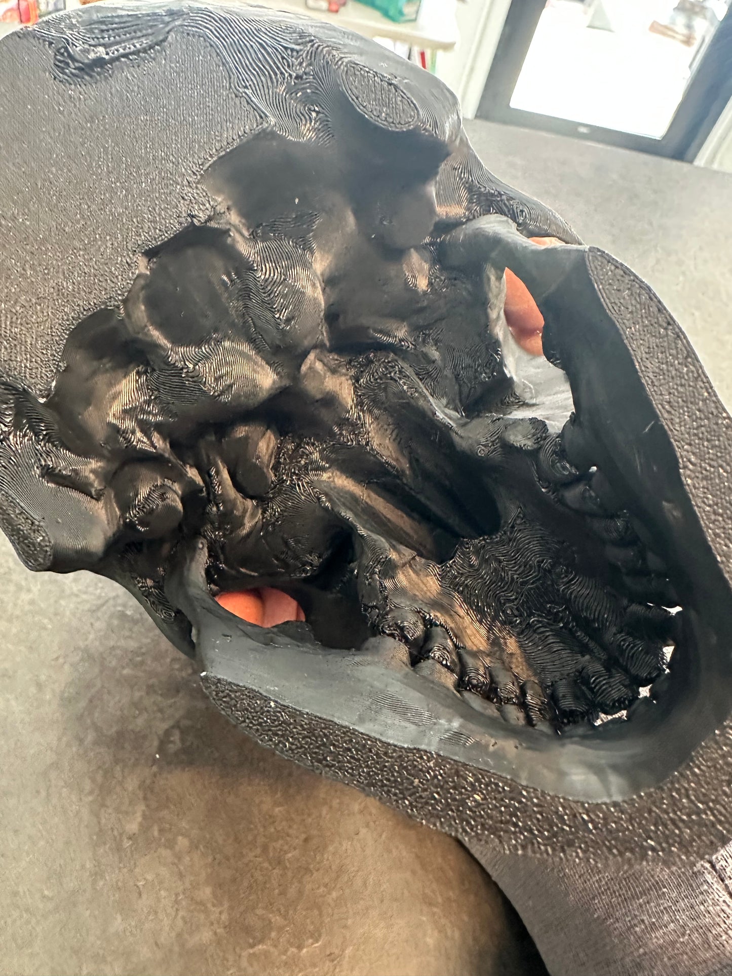 3d Printed Googly Eyed Skull