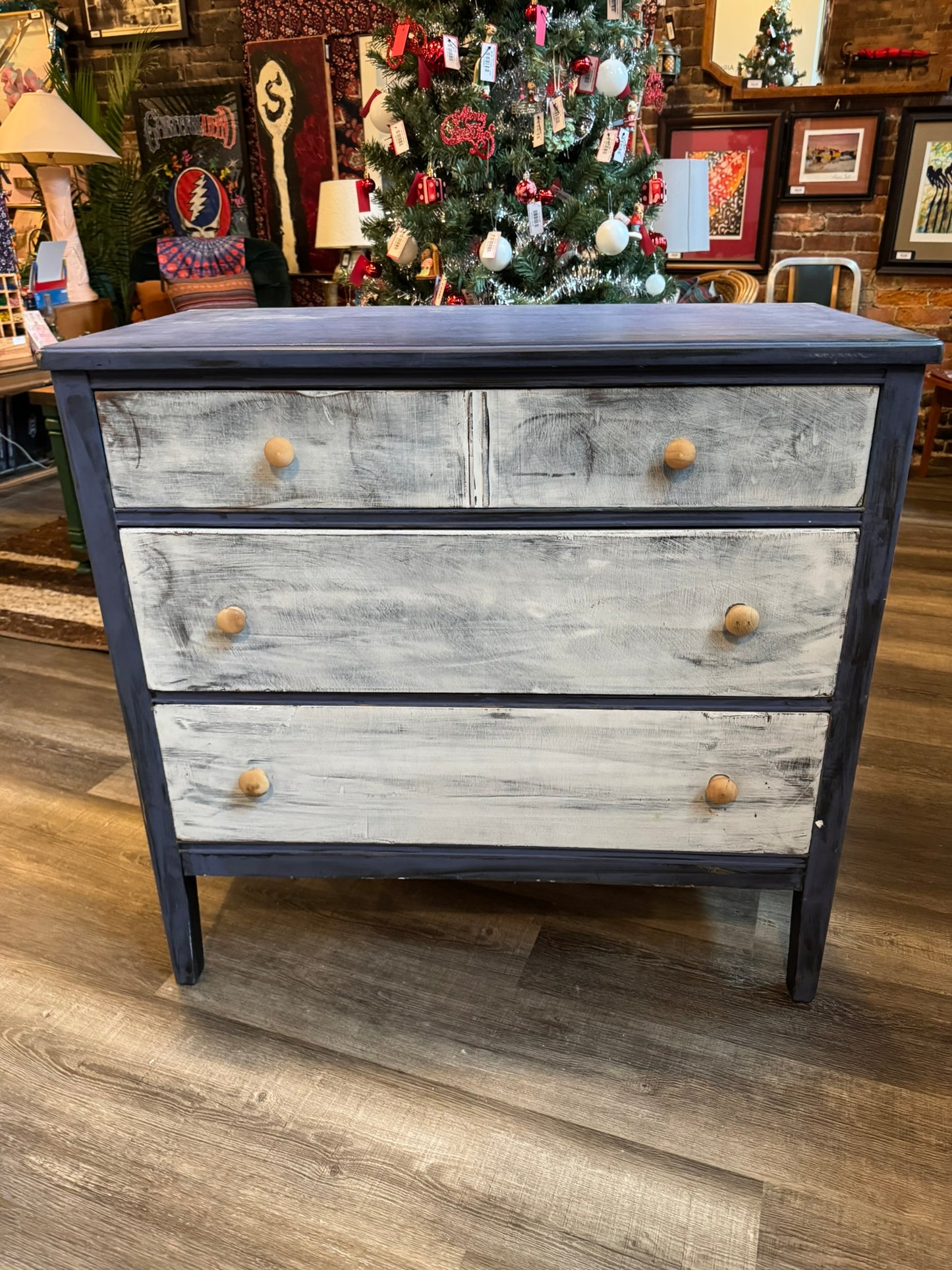 Blue Dresser
