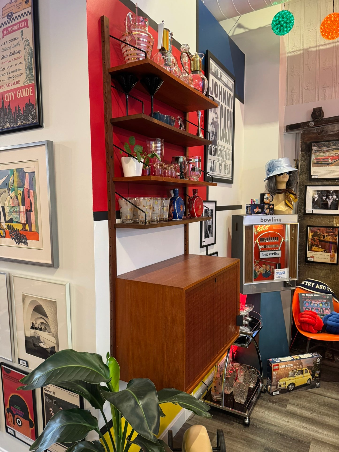 Mid-Century Danish Teak Wall Unit by Poul Cadovius