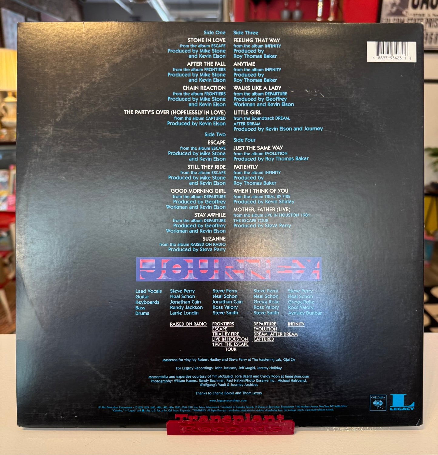 Journey "Greatest Hits" Vinyl